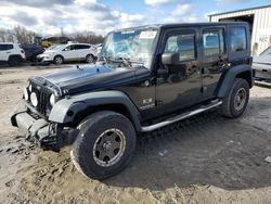 Salvage cars for sale at Duryea, PA auction: 2009 Jeep Wrangler Unlimited X