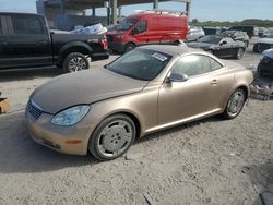 Salvage cars for sale at West Palm Beach, FL auction: 2002 Lexus SC 430