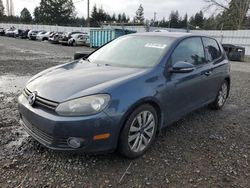 2012 Volkswagen Golf en venta en Graham, WA