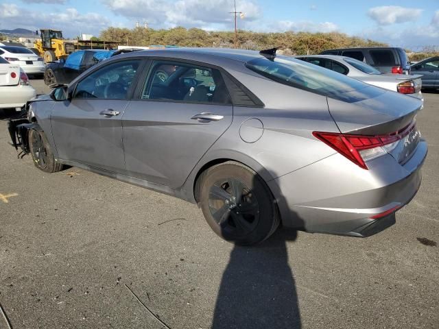 2023 Hyundai Elantra Blue