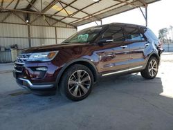 Salvage cars for sale at Cartersville, GA auction: 2019 Ford Explorer Limited