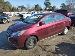 Salvage cars for sale at Hampton, VA auction: 2024 Mitsubishi Mirage G4 ES