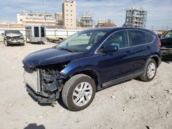 Salvage cars for sale at New Orleans, LA auction: 2016 Honda CR-V EX