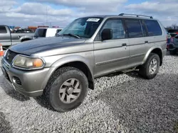 Mitsubishi Montero Vehiculos salvage en venta: 2002 Mitsubishi Montero Sport XLS