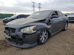 Salvage cars for sale at auction: 2009 Nissan Maxima S