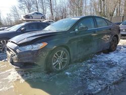 Salvage cars for sale at Waldorf, MD auction: 2018 Ford Fusion SE