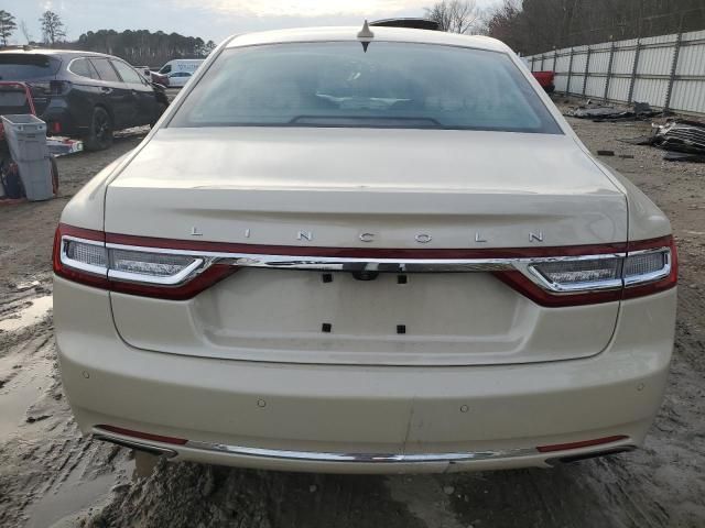 2018 Lincoln Continental Select