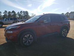 Salvage cars for sale from Copart Longview, TX: 2021 Nissan Rogue SV