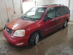 Ford salvage cars for sale: 2005 Ford Freestar SE