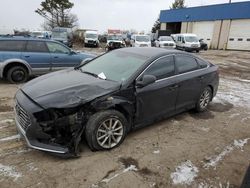 Salvage cars for sale at Woodhaven, MI auction: 2018 Hyundai Sonata SE