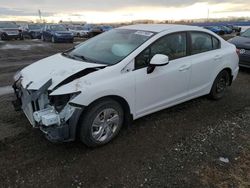 Honda Civic lx salvage cars for sale: 2013 Honda Civic LX