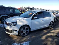 Volkswagen salvage cars for sale: 2011 Volkswagen GTI