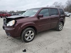 Salvage cars for sale from Copart Ellwood City, PA: 2013 Honda Pilot EXL