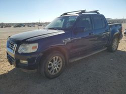 Salvage cars for sale at San Antonio, TX auction: 2007 Ford Explorer Sport Trac Limited