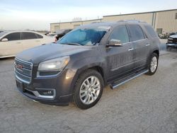 Salvage cars for sale from Copart Kansas City, KS: 2015 GMC Acadia Denali