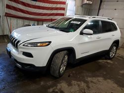 2017 Jeep Cherokee Limited en venta en Lyman, ME