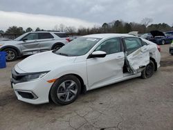 Honda salvage cars for sale: 2019 Honda Civic LX