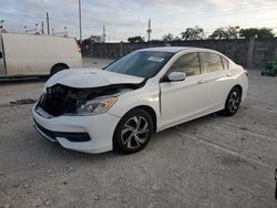 2017 Honda Accord LX en venta en Homestead, FL