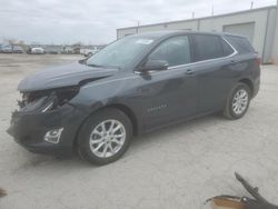 Salvage cars for sale at Kansas City, KS auction: 2018 Chevrolet Equinox LT