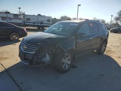 Salvage cars for sale from Copart Sacramento, CA: 2017 Chevrolet Traverse LT