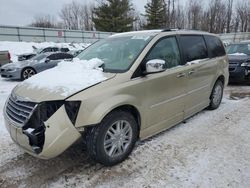 Vehiculos salvage en venta de Copart Davison, MI: 2010 Chrysler Town & Country Limited