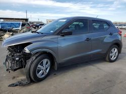 Salvage cars for sale at Grand Prairie, TX auction: 2020 Nissan Kicks S