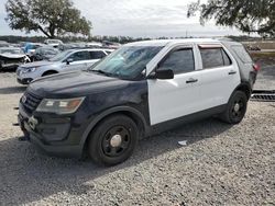 Ford salvage cars for sale: 2016 Ford Explorer Police Interceptor