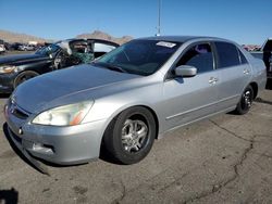 Salvage cars for sale at North Las Vegas, NV auction: 2007 Honda Accord SE