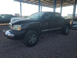 Dodge salvage cars for sale: 2005 Dodge Dakota Quad Laramie