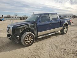 Salvage cars for sale at New Braunfels, TX auction: 2009 Ford F150 Supercrew