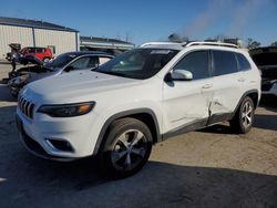 Salvage cars for sale at Tulsa, OK auction: 2020 Jeep Cherokee Limited