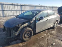 Salvage cars for sale from Copart Cleveland: 2013 Honda Civic LX