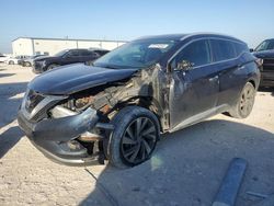 Nissan salvage cars for sale: 2017 Nissan Murano S