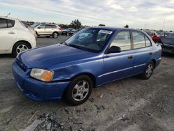 Salvage cars for sale at Antelope, CA auction: 2000 Hyundai Accent GL