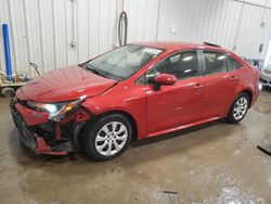 Toyota salvage cars for sale: 2021 Toyota Corolla LE