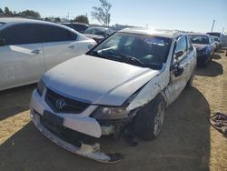 Salvage cars for sale at American Canyon, CA auction: 2004 Acura TSX