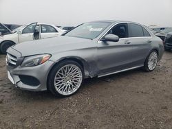 Salvage cars for sale at Houston, TX auction: 2016 Mercedes-Benz C300