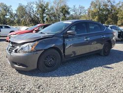 Salvage cars for sale at Riverview, FL auction: 2014 Nissan Sentra S