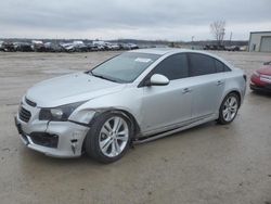 Carros salvage a la venta en subasta: 2015 Chevrolet Cruze LTZ