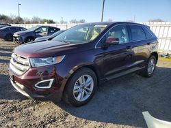 Salvage cars for sale at Sacramento, CA auction: 2017 Ford Edge SEL