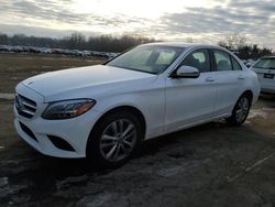 Mercedes-Benz c-Class salvage cars for sale: 2019 Mercedes-Benz C 300 4matic