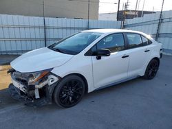 Salvage cars for sale from Copart Sun Valley, CA: 2022 Toyota Corolla SE