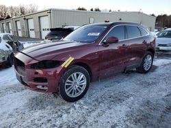 Salvage cars for sale at Exeter, RI auction: 2017 Jaguar F-PACE Prestige