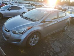 Hyundai salvage cars for sale: 2013 Hyundai Elantra GLS