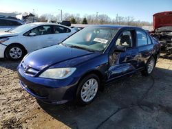 2005 Honda Civic LX en venta en Louisville, KY