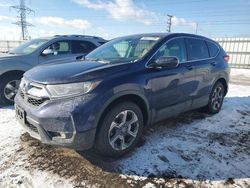 Salvage cars for sale at Elgin, IL auction: 2018 Honda CR-V EX