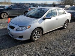 Toyota Corolla Base salvage cars for sale: 2009 Toyota Corolla Base