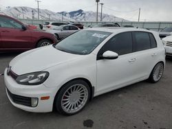 Salvage cars for sale at Magna, UT auction: 2012 Volkswagen GTI