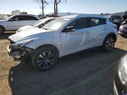 Salvage cars for sale at San Martin, CA auction: 2018 Infiniti QX30 Base