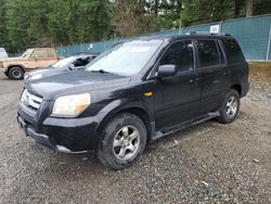 Honda salvage cars for sale: 2007 Honda Pilot EXL